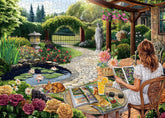 Cozy Backyard Jigsaw Puzzle 1000 Pieces